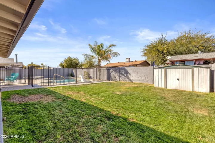 Separate Grassy area