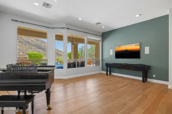 Formal Area with Wood Floors!