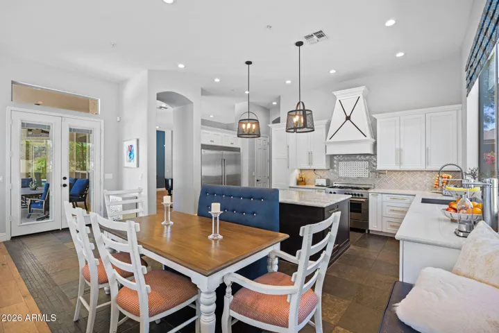 Kitchen Dining Space!