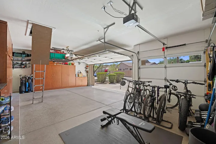 3-Car Garage with Storage Cabinets & Tankless Water Heater