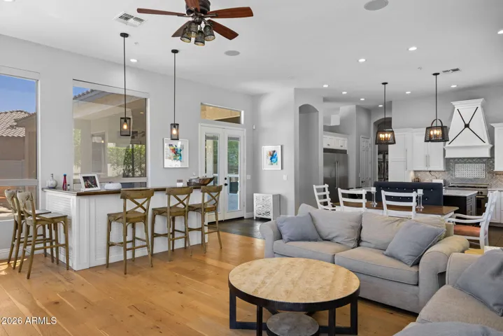 Family Room & Kitchen