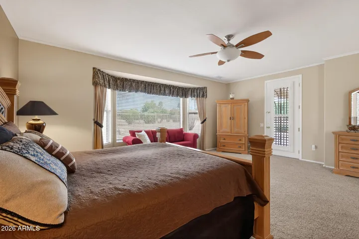 The bay window offers the perfect spot to enjoy your favorite book.