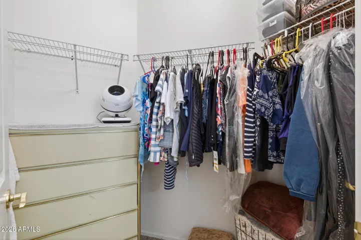 Guest will love all the space for their clothes while staying with you. Or use for off-season fashions.