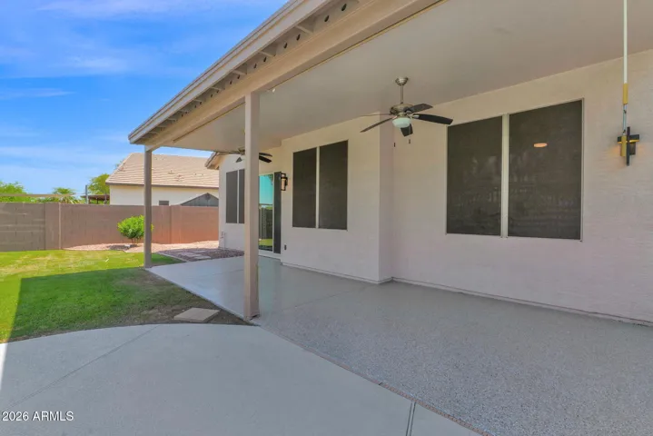 Back Patio