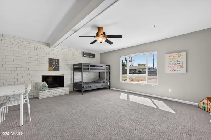 Huge room that could be used as an office, playroom, living room or bedroom