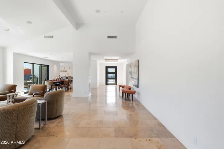 Art collection? This home has space to accommodate several large scale works.