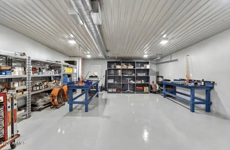 room for cars, toys or can build out for more living space