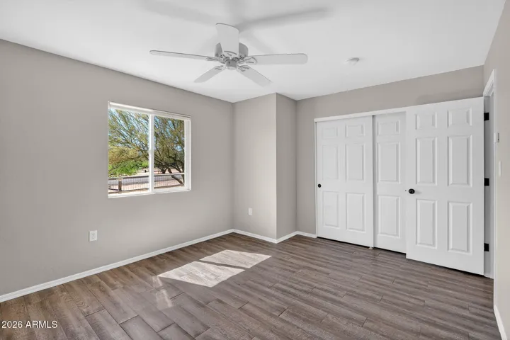 casita #3 bedroom with large closet