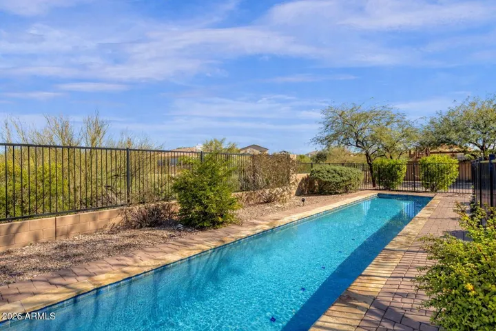 Enjoy swimming laps in this very unique additional feature to the traditional resort style pool.