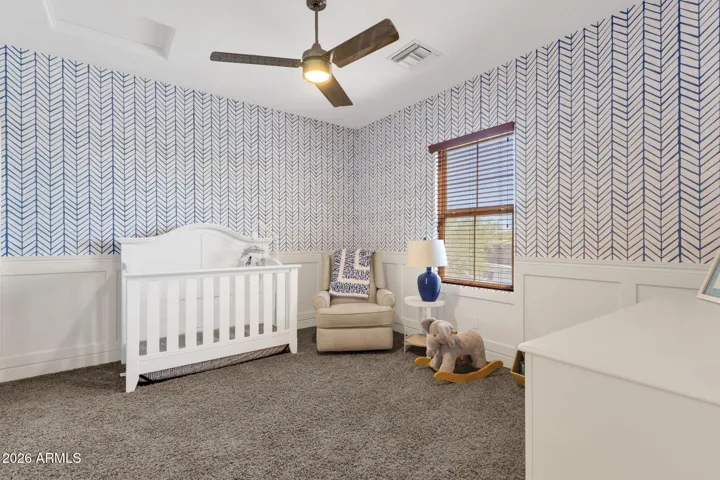 Adjoining second and third bedrooms.