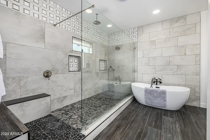 Main floor master bathroom.