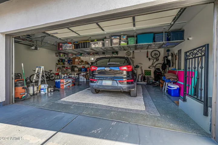 Main floor garage.