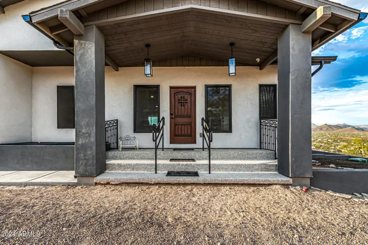 Front door.
