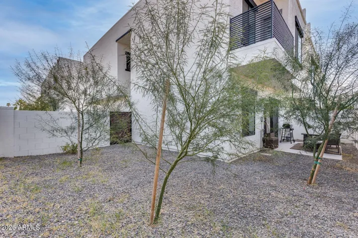 Additional yard space, largest yard in the community.