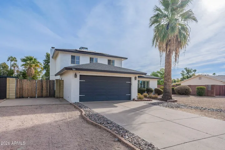 RV Gate / parking + 2 car garage with storage