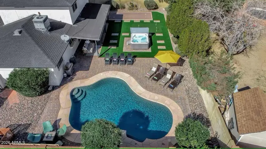 This beautiful home with backyard oasis is waiting for you!