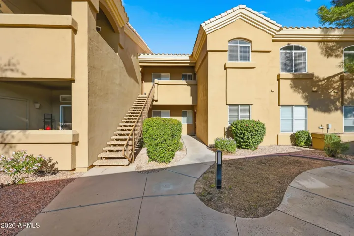 Second-floor condo located within the Bella Terra community