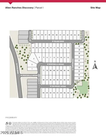17610 W Solano Drive Sitemap