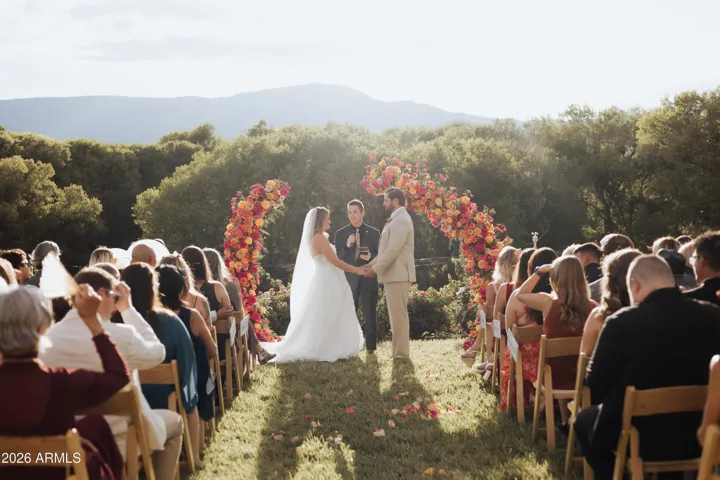 Back yard Wedding
