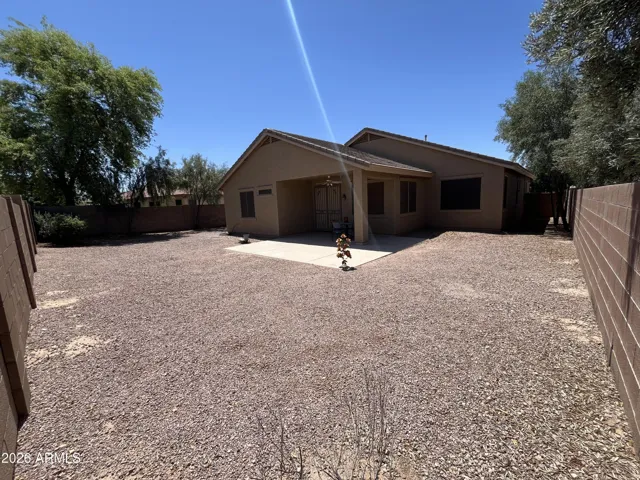 clean slate for landscaping or add a pool