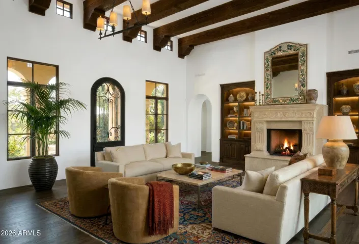 Living Room Virtually Staged