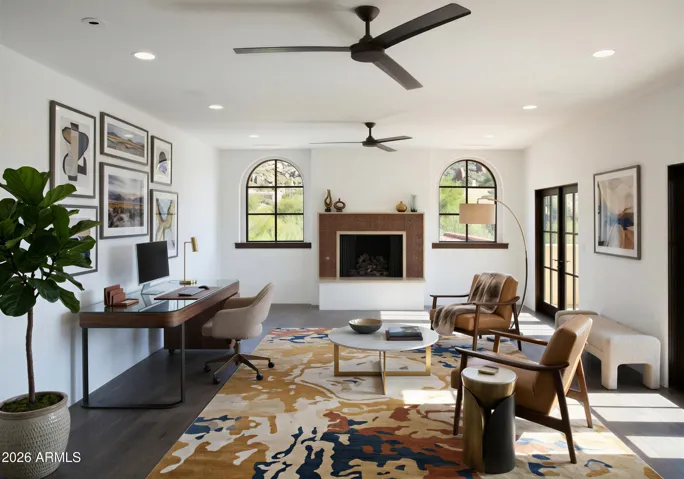 Game, Media or 4th Bedroom Staged