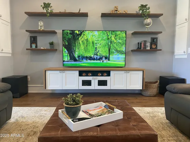 Beautiful media wall