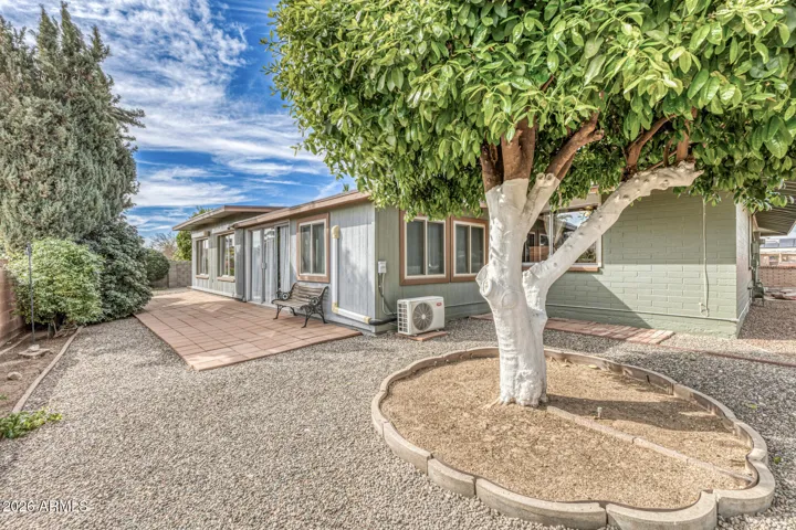 REAR VIEW OF HOME / ARIZONA ROOM