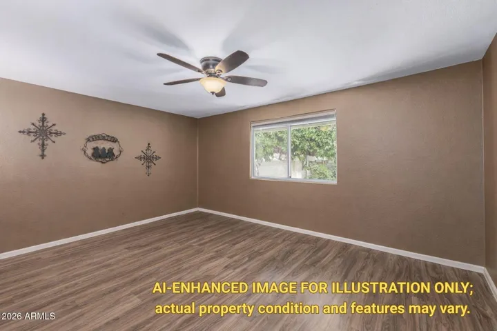 AI VERSION OF PRIMARY BEDROOM EMPTY