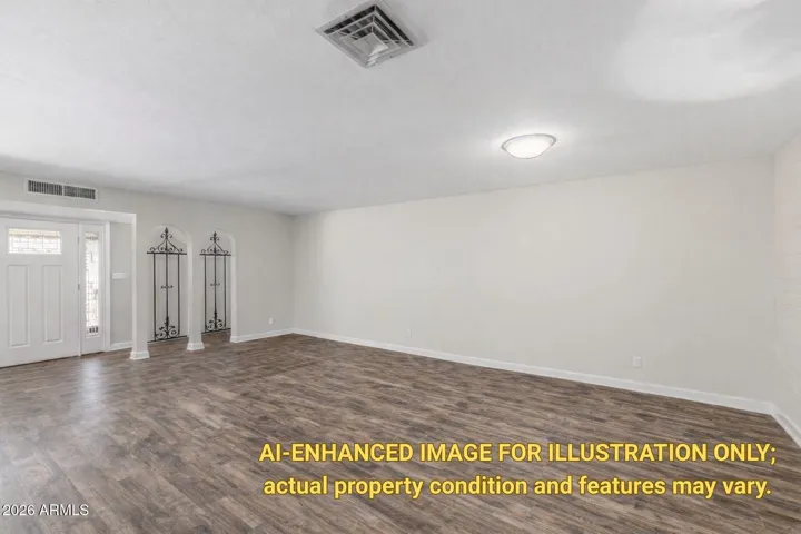 IDEA OF WHAT THE ROOM LOOKS LIKE EMPTY
