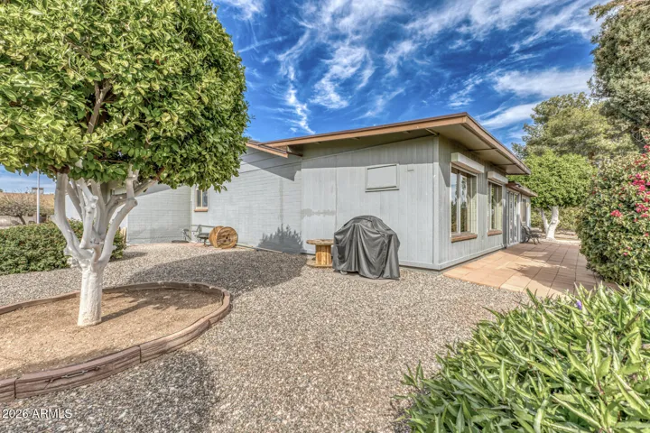 REAR OF HOME