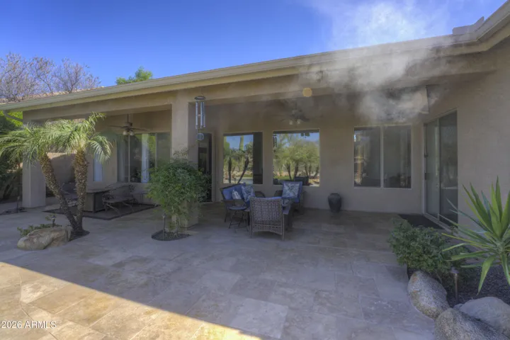 Featuring commercial misting system.