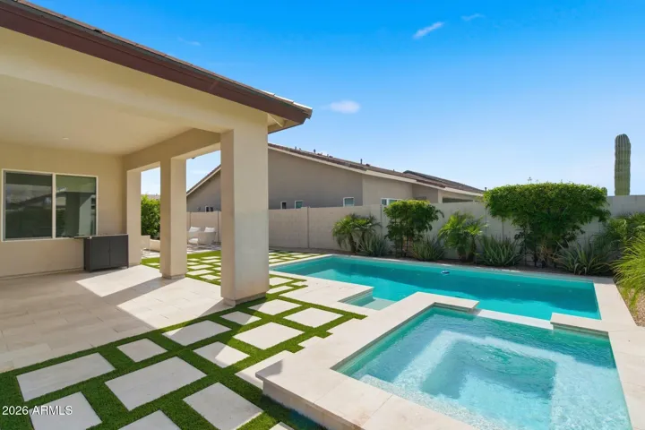 Pool & Covered Patio View