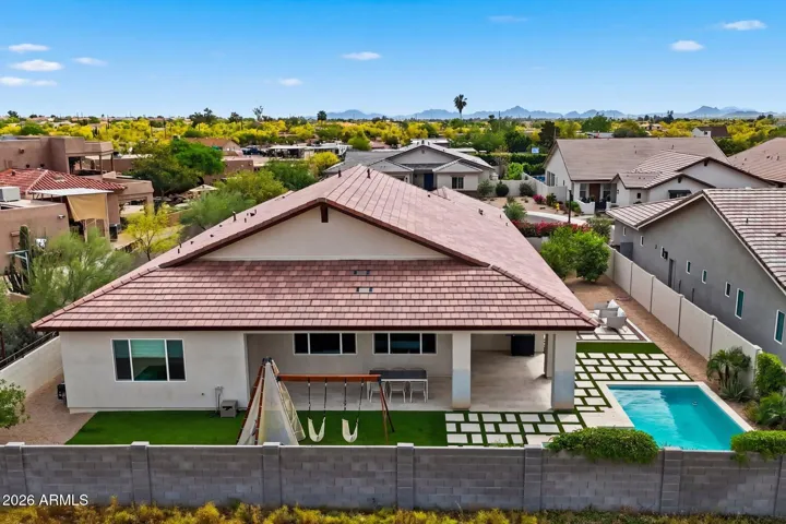 Aerial View - Rear Elevation