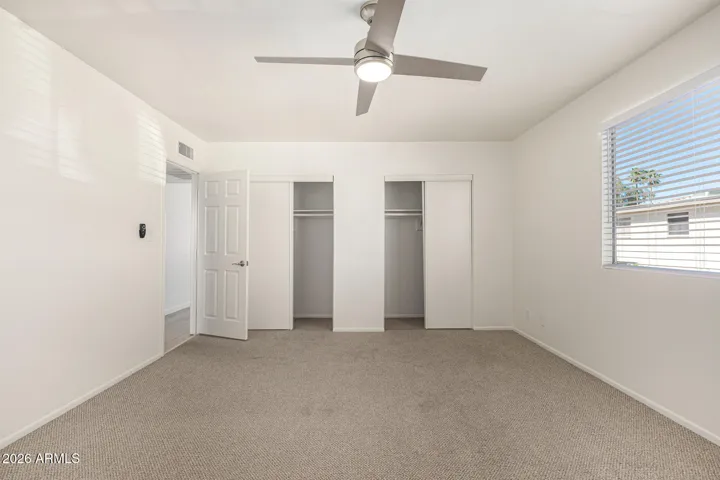 Lots of closet space
