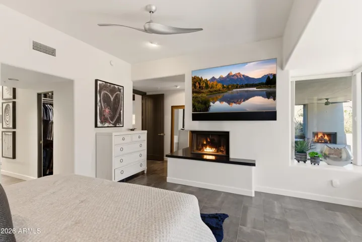 MODERN UPDATED FIREPLACE PRIMARY