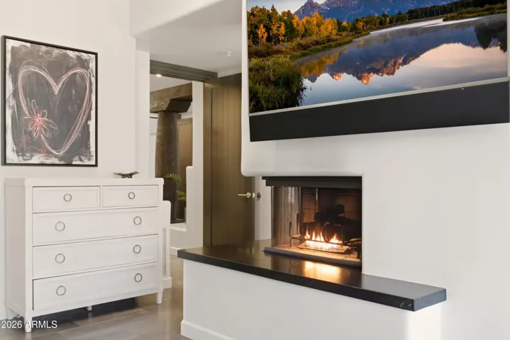 UPDATED PRIMARY FIREPLACE