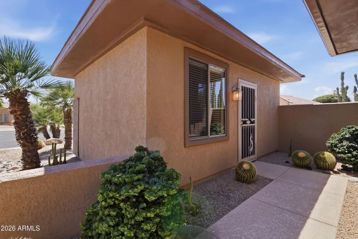 Kool Deck Sidewalk In Courtyard To Casita