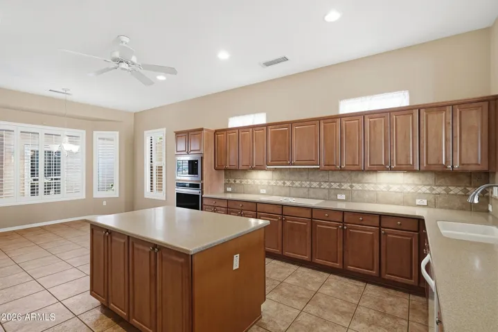 Spacious Kitchen W/ Large Island