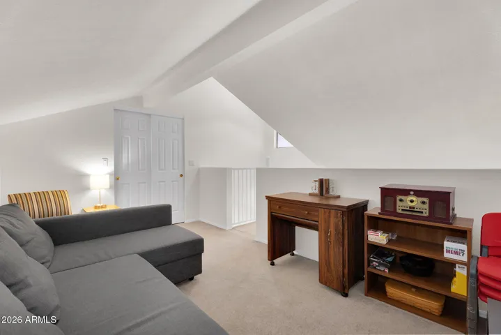 with walk-in closet
