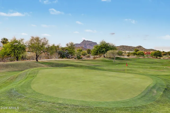 hole #1 of the Pete Dye Signature Golf Course