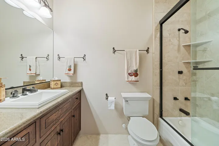 Ensuite bathroom in 3rd bedroom.