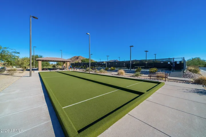 Bocce Ball courts.