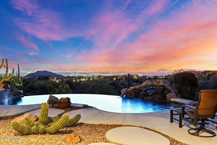 Spectacular sunsets & city light views.
