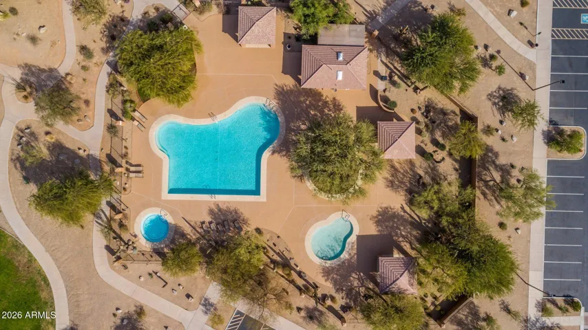 Secondary pool complex.
