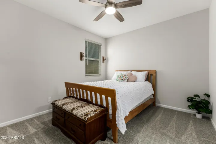 Bedroom 4 with it's own ensuite and separate from all the other rooms!