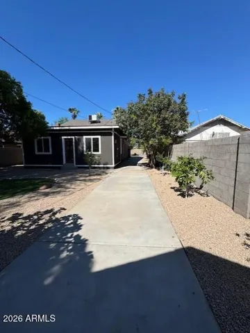 Carport from the Front to the Garage