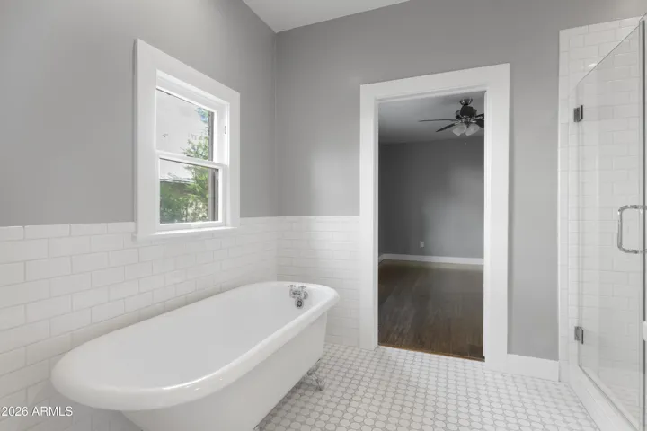 Charming Claw-foot Tub in Primary Bath