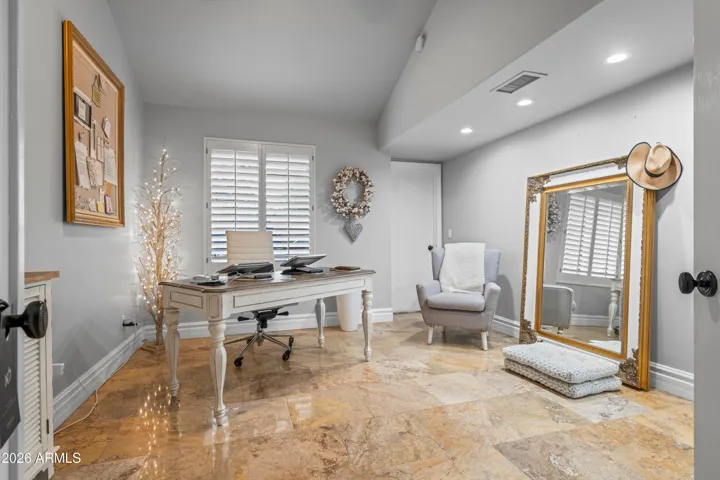 Downstairs Office, could be 6th bedroom