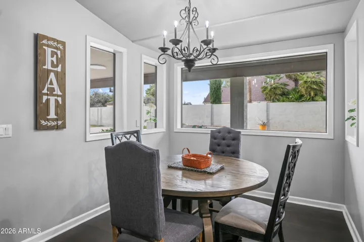 Dining area